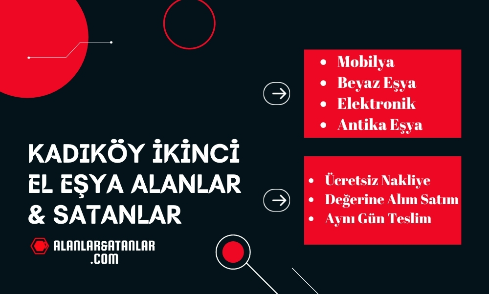 Kadıköy ikinci el eşya alanlar & satanlar